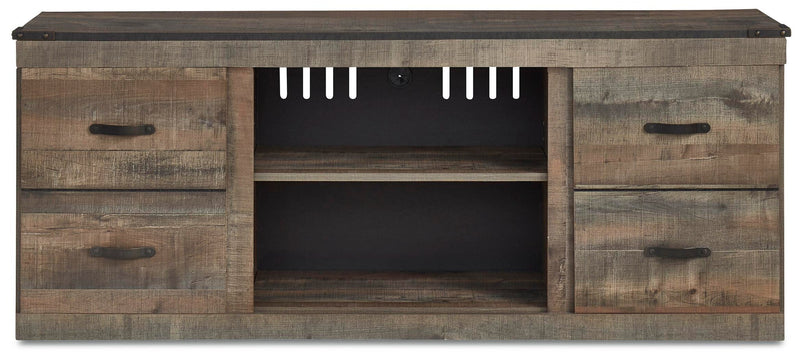 Mueble de TV LG Trinell con opción de chimenea