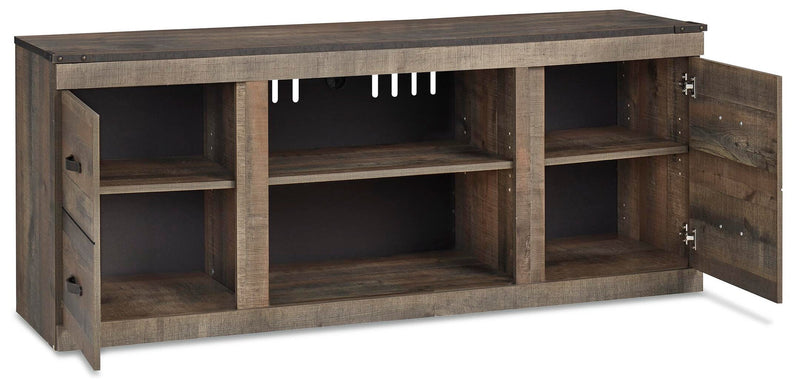 Mueble de TV LG Trinell con opción de chimenea