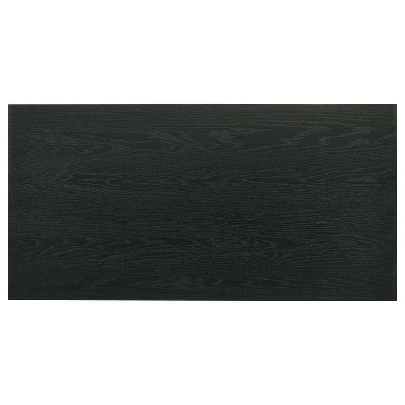 Decker 47-Inch Rectangular Cocktail Coffee Table Black
