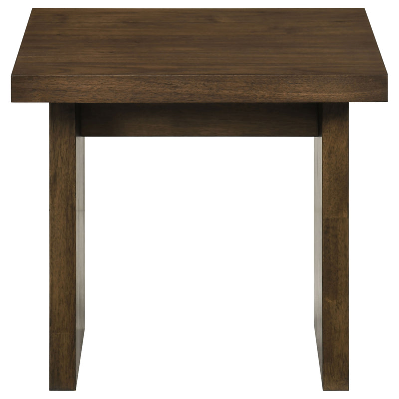 Decker 2-piece Coffee and End Table Set Walnut