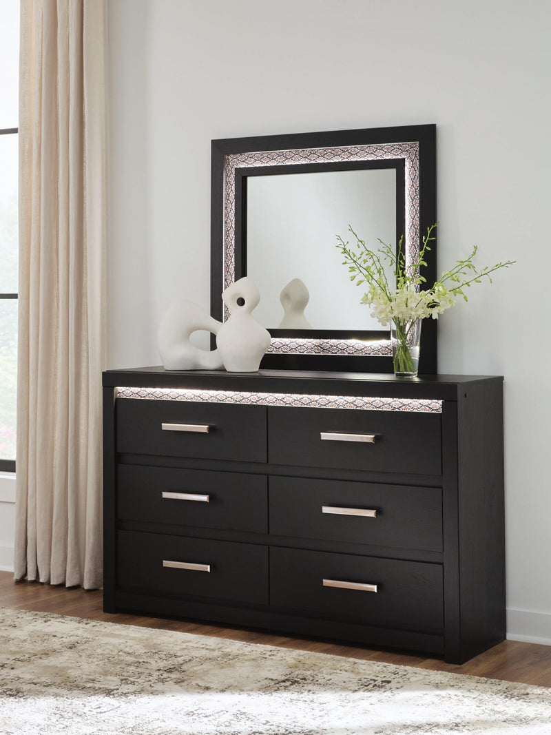 Shoralli Dresser and Mirror