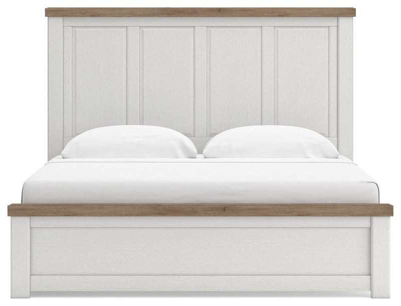 Savonport King Panel Bed with Storage. Dresser, Mirror and Nightstand