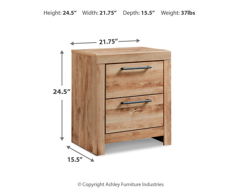 Hyanna Twin Panel Bed, Dresser, Mirror and Nightstand