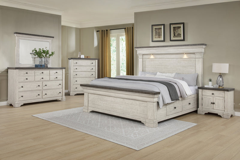 AUGUSTA DRESSER-RUSTIC WHITE