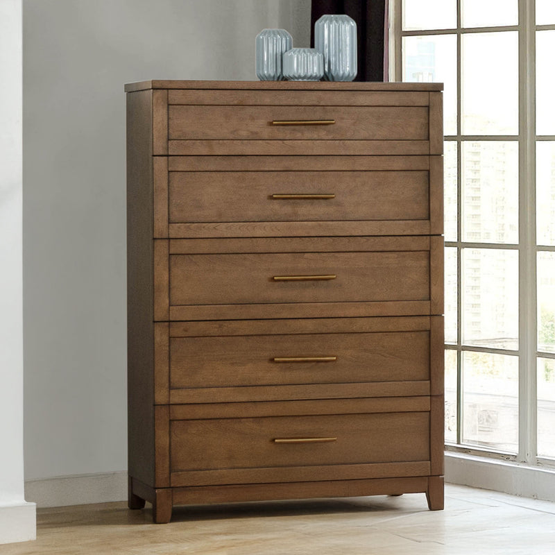 DEVONSHIRE CHEST - COGNAC