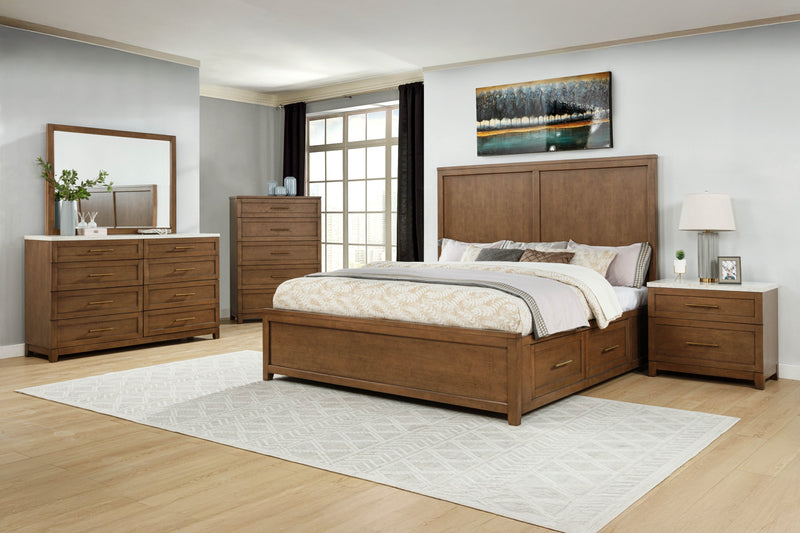 DEVONSHIRE CHEST - COGNAC