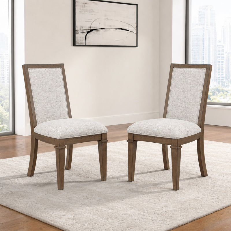 MARIANA UPHOLSTERED SIDE CHAIR (2 PER CARTON)-VINTAGE MOCHA