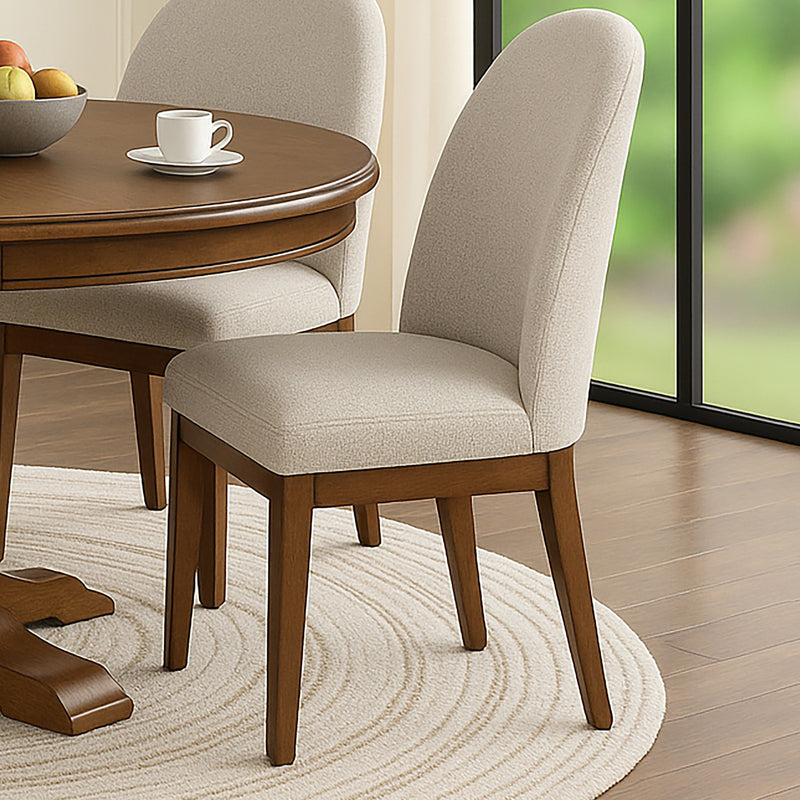 SUNSET UPHOLSTERED CHAIR-BROWN