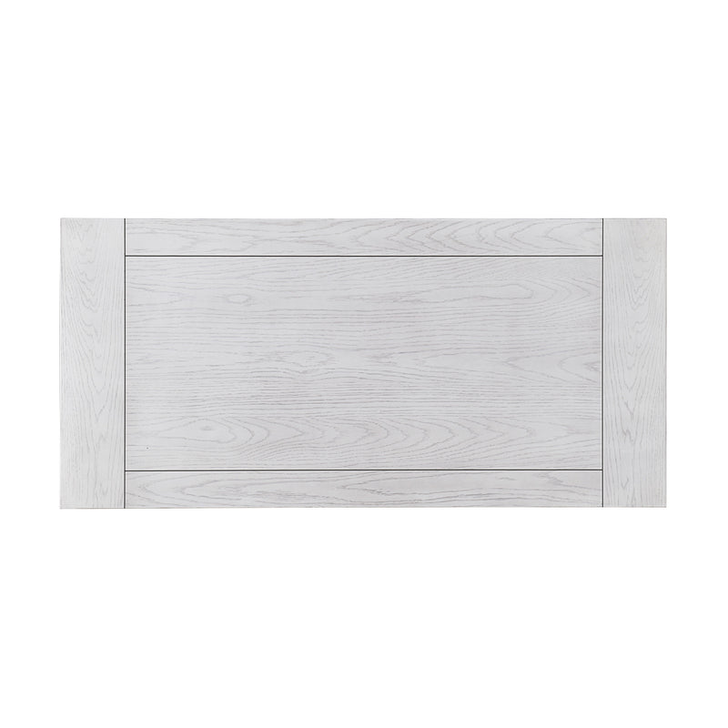 DORSEY 2 DRAWER COFFEE TABLE -WHITE