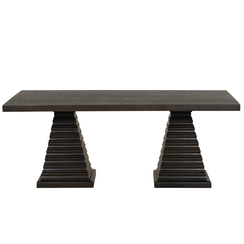 PLATEAU 78" RECTANGLE DINING TABLE - TOP & BASE