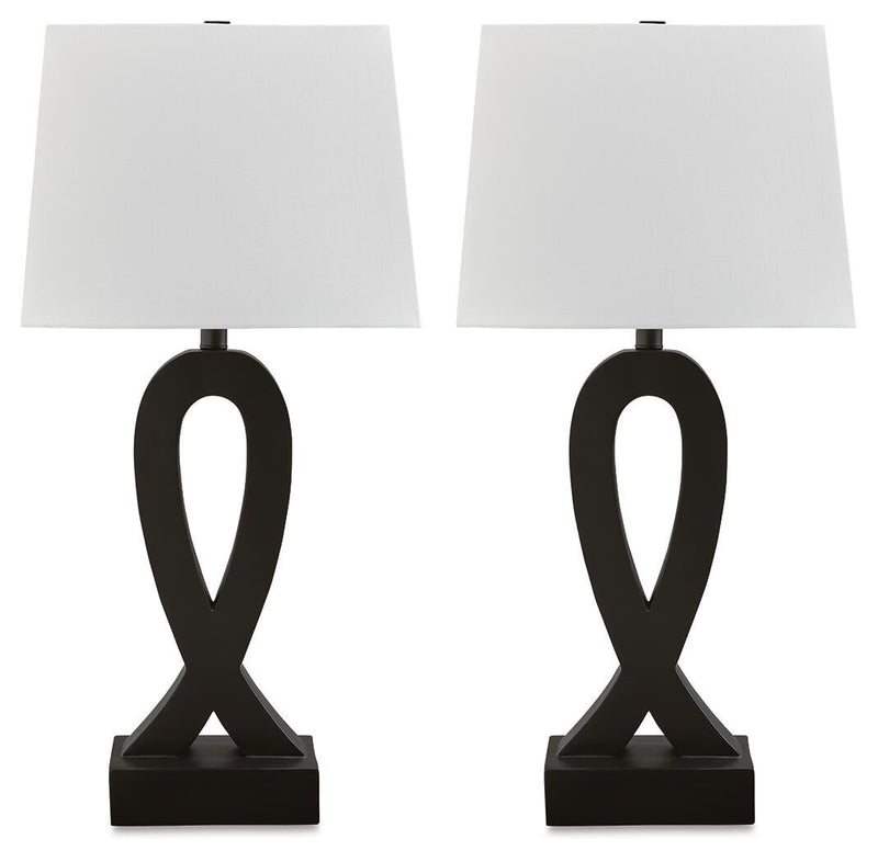 Lámpara de mesa Markellton Poly (2 unidades)