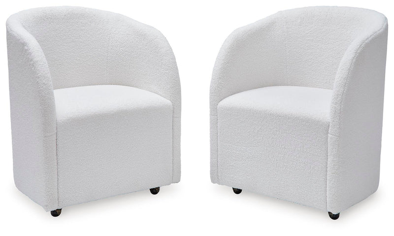 Sillón con brazos UPH para comedor Rowanbeck (2 unidades)
