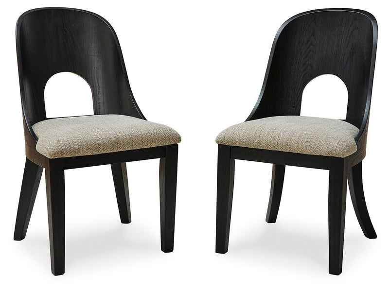 Silla auxiliar UPH de Rowanbeck Dining (2 unidades)