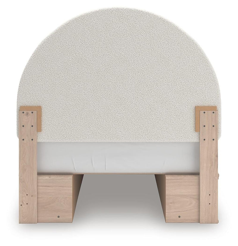 Arloster Full Upholstered Panel Bed with Storage