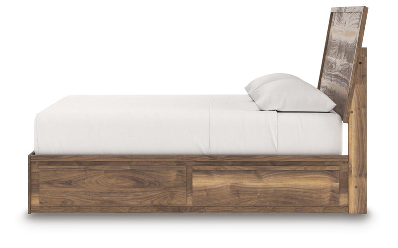 Chirason King Panel Bed with Storage