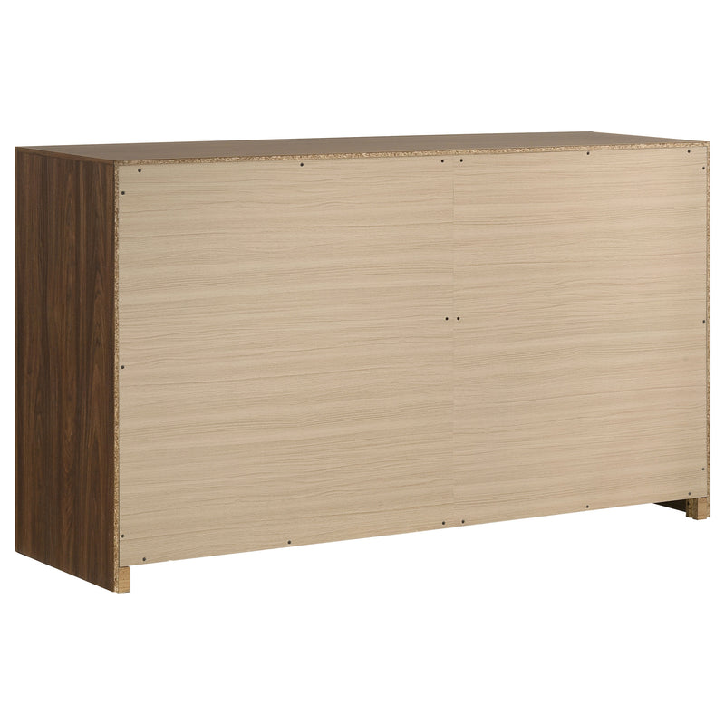 Etienne 4-piece Eastern King Bedroom Set Walnut