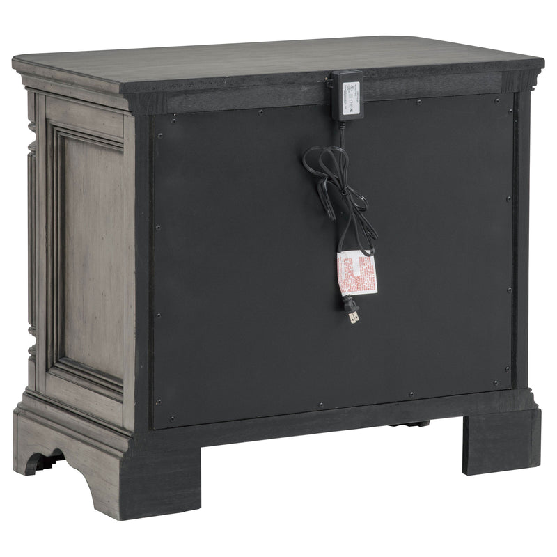 Cresswell 4-piece California King Storage Bedroom Set Taupe