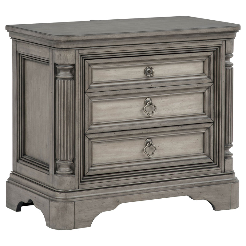 Cresswell 5-piece Eastern King Bedroom Set Weathered Taupe