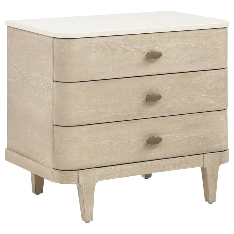 Lucaire 4-piece California King Bedroom Set Sandstone