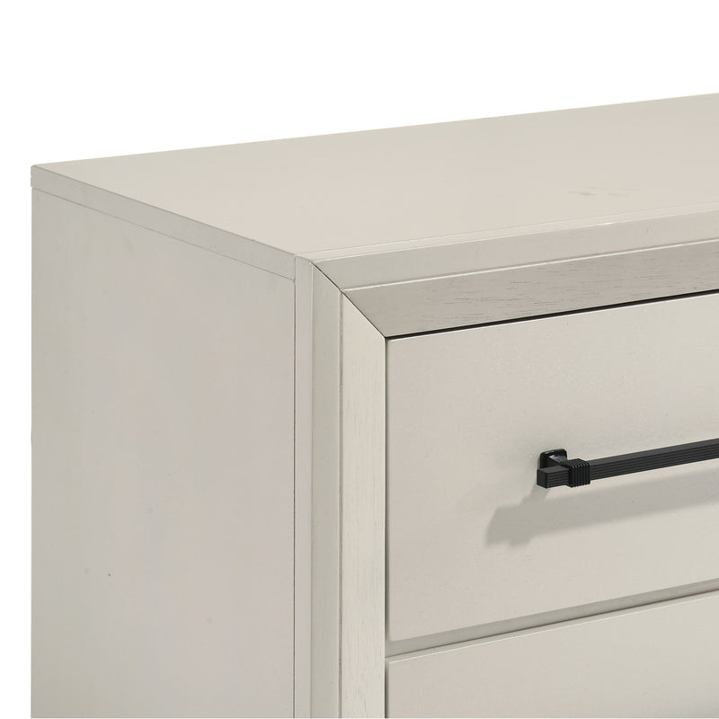 BALLARD 2 DRAWER NIGHTSTAND-WHITE