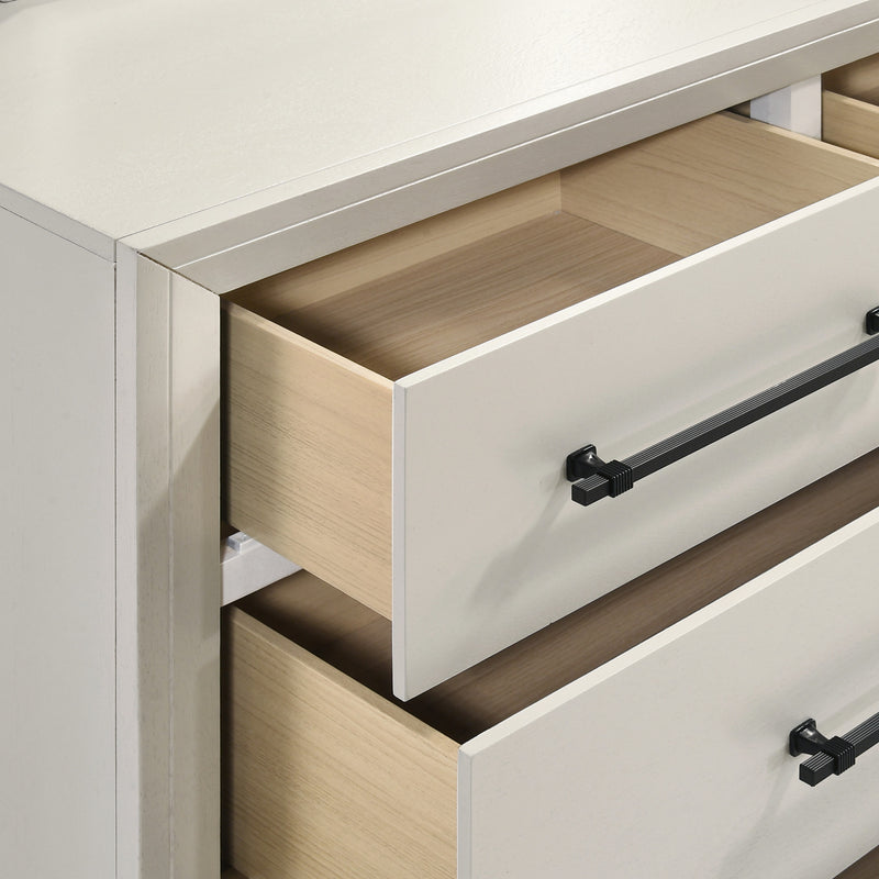 BALLARD 7 DRAWER DRESSER-WHITE