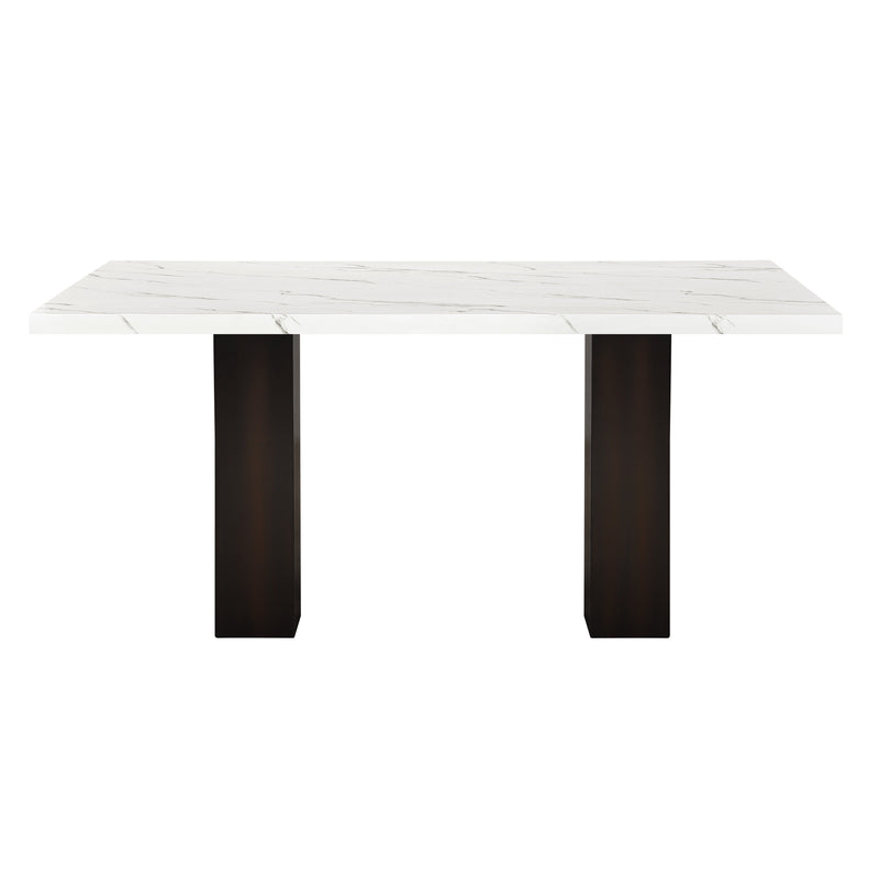 FAUST ADJUSTABLE TABLE W / 4 DINING CHAIR