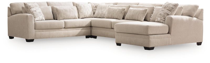 Mandi Point 4-Piece Sectional with Chaise