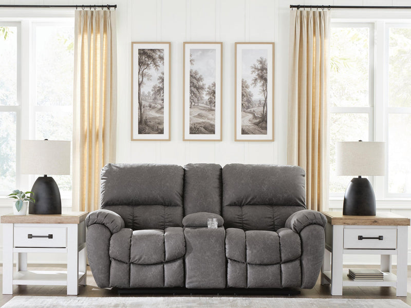 Bakerstein PWR REC Loveseat/CON/ADJ HDRST