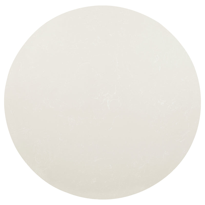 Lucaire 54-inch Round Cultured Marble Dining Table Sandstone