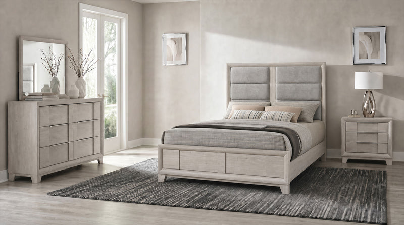 Farre 4-piece Queen Bedroom Set Washed Grey