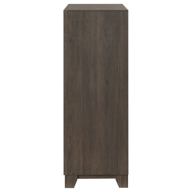 Farre 5-drawer Chest of Drawers Dark Brown