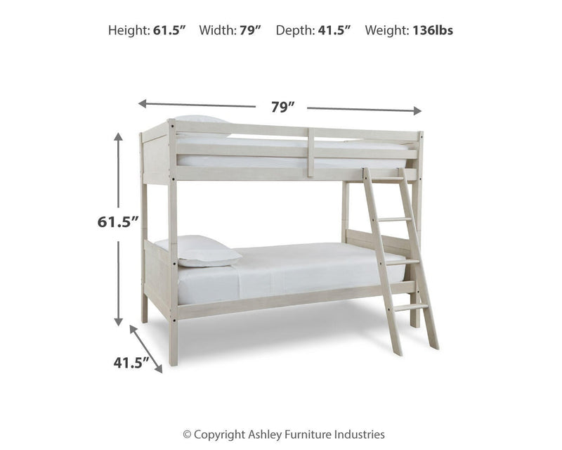 Litera doble Robbinsdale con escalera