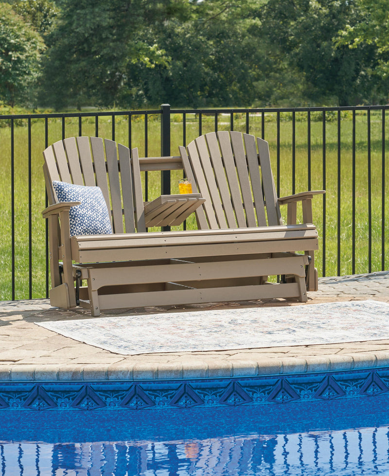 Mecedora Hyland Wave Glider Loveseat