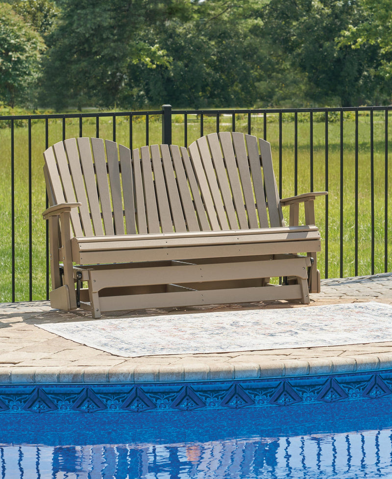 Mecedora Hyland Wave Glider Loveseat