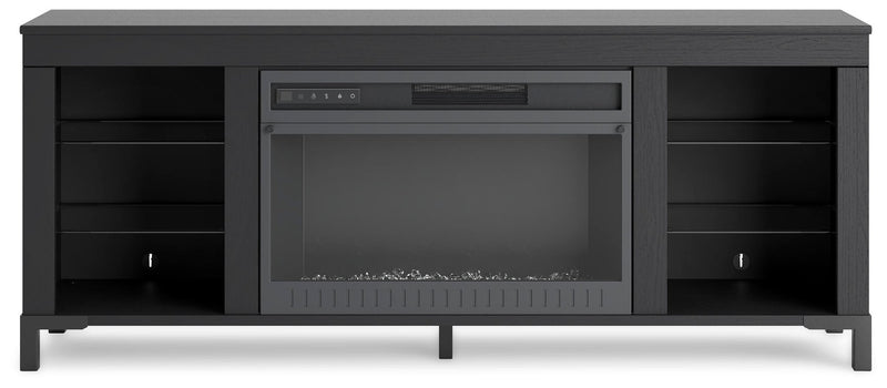 Mueble de TV con chimenea Cayberry