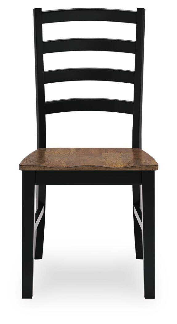 Silla auxiliar de comedor Wildenauer (2 piezas)