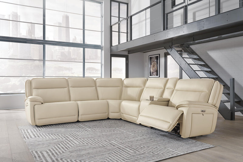 Sillón reclinable eléctrico de 6 piezas Double Deal
