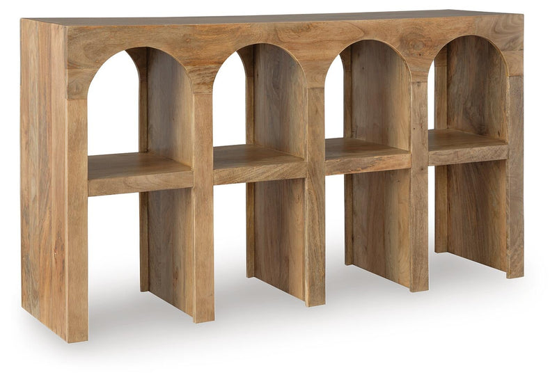 Mesa consola para sofá Luzmanacy