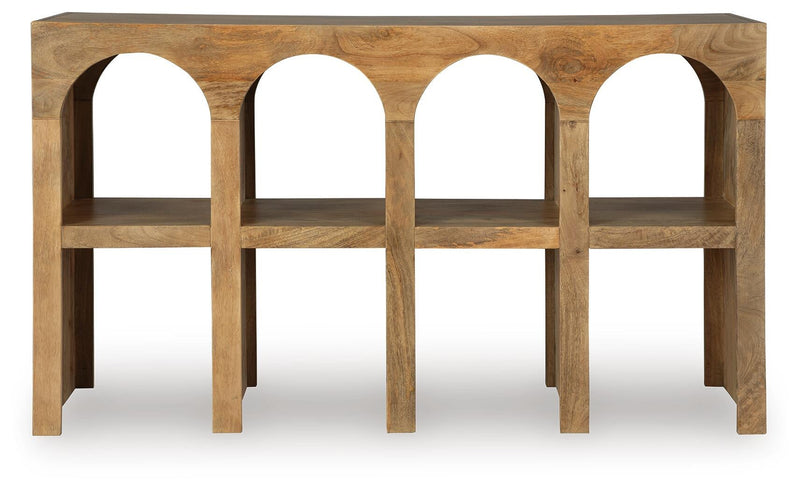 Mesa consola para sofá Luzmanacy