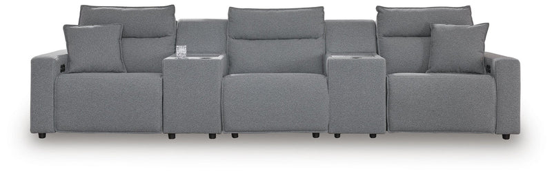 Modmax II 5-Piece Power Reclining Sectional with Consoles