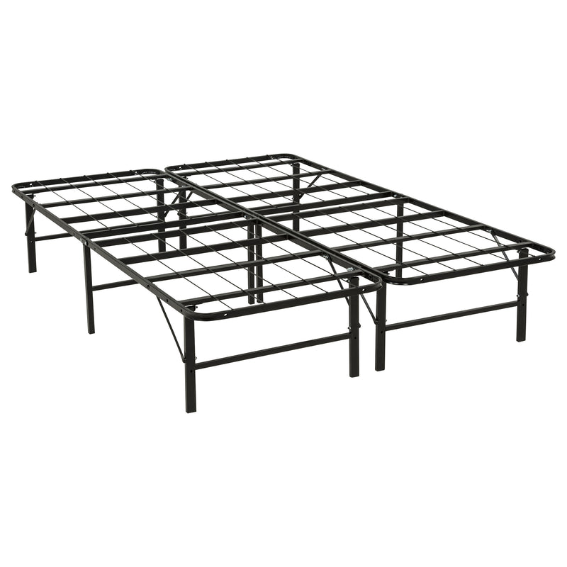 Kramer Full Folding Metal Platform Bed Frame Black