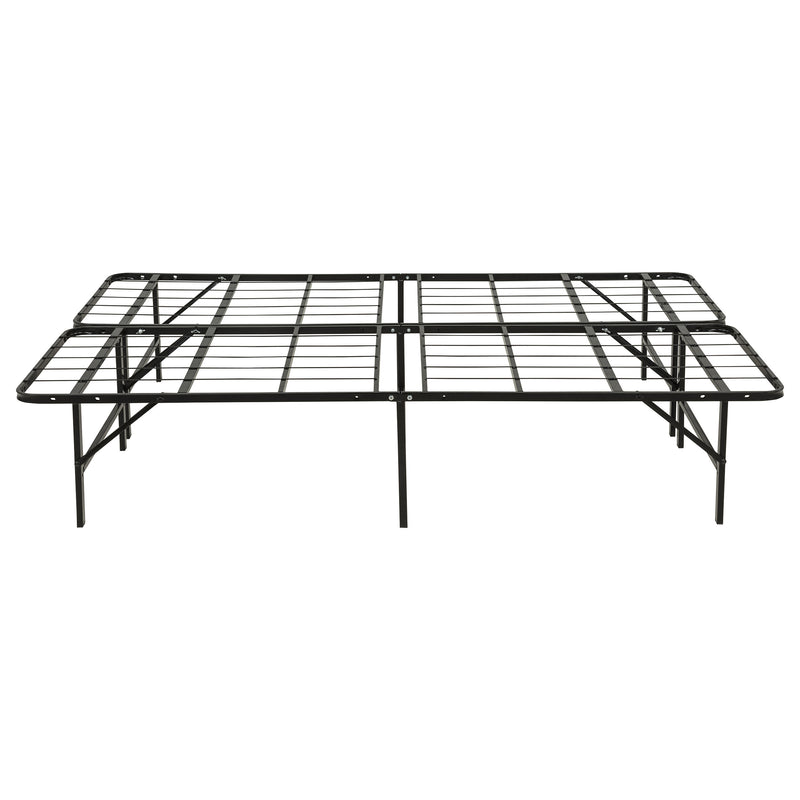 Kramer Full Folding Metal Platform Bed Frame Black