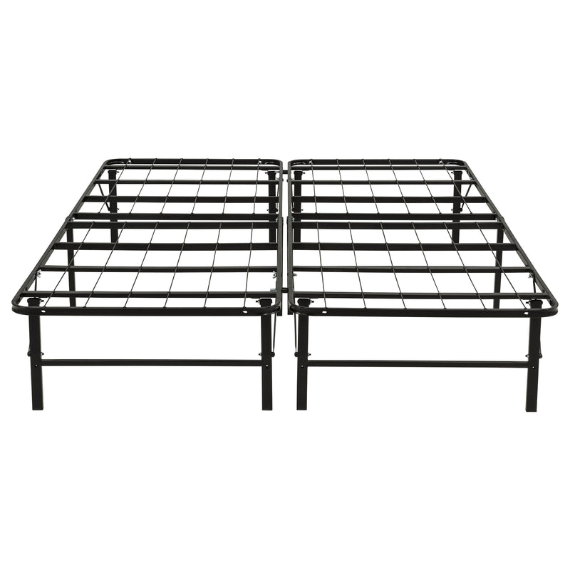 Kramer Queen Folding Metal Platform Bed Frame Black