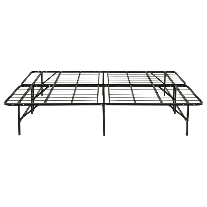 Kramer Queen Folding Metal Platform Bed Frame Black