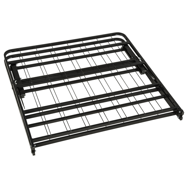 Kramer Twin Folding Metal Platform Bed Frame Black