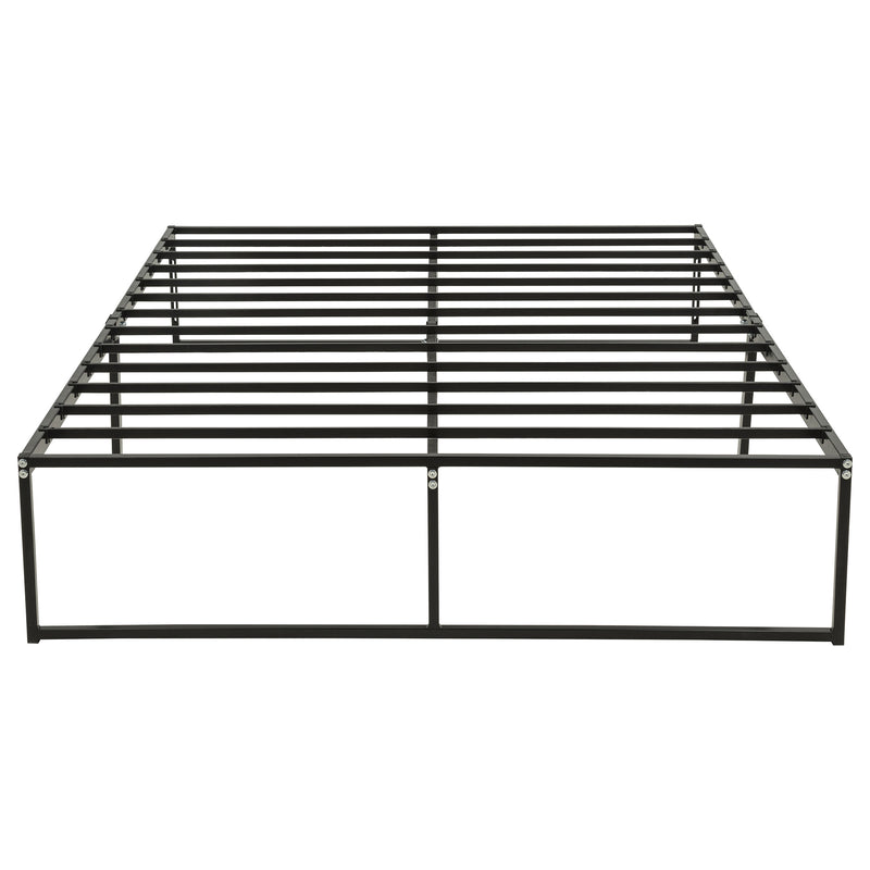 Gates Queen Heavy-Gauge Metal Platform Bed Frame Black