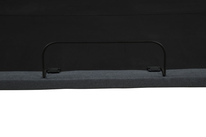 Tasca Queen Dual-Motor Adjustable Bed Base in Black