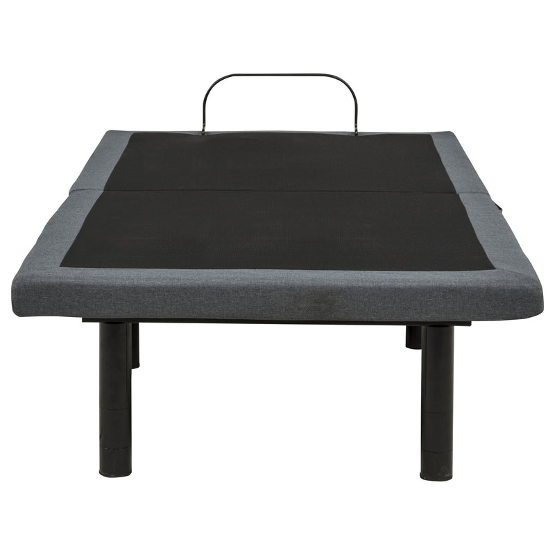 Weston Twin Dual-Motor Massage Adjustable Bed Base in Black and Grey
