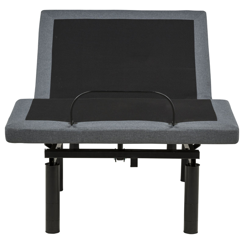 Weston Twin Dual-Motor Massage Adjustable Bed Base in Black and Grey