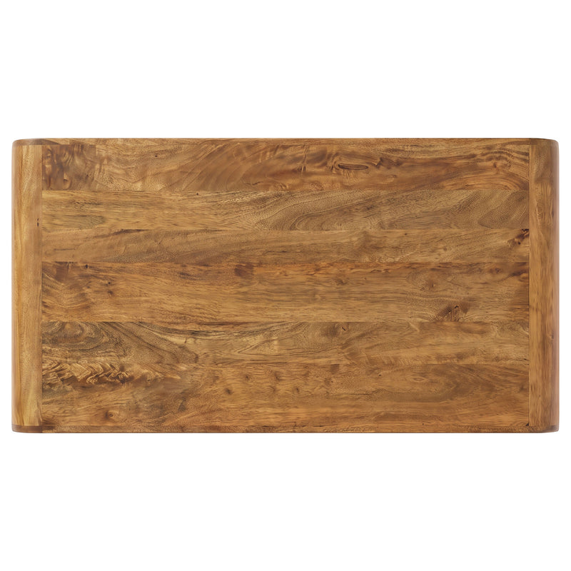 Booker 2-piece Mango Wood Coffee and End Table Set Natural